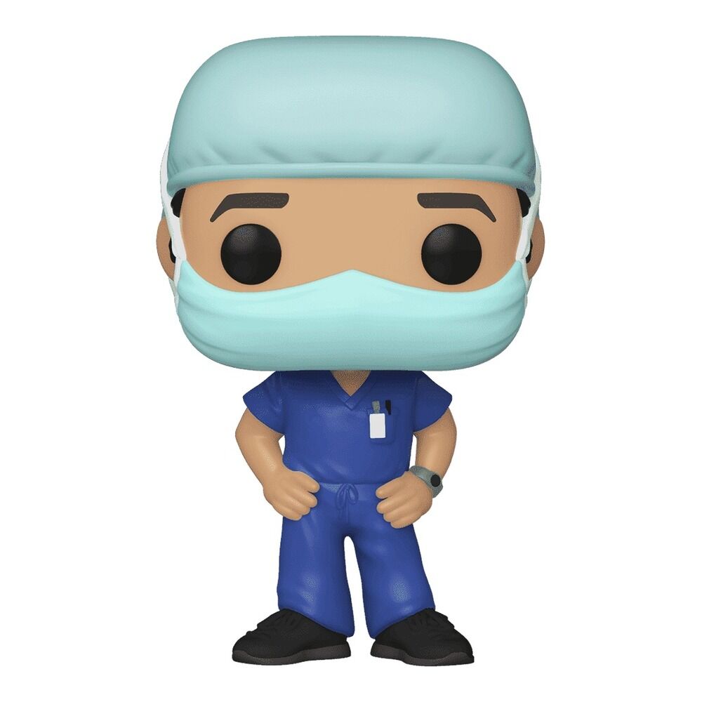 Funko pop! heroes - front line workers enfermero / medico 1