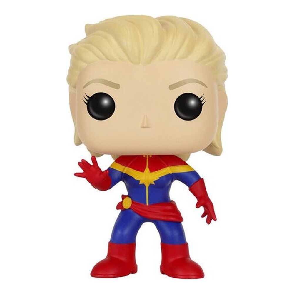 Funko pop! marvel - capitana marvel sin máscara