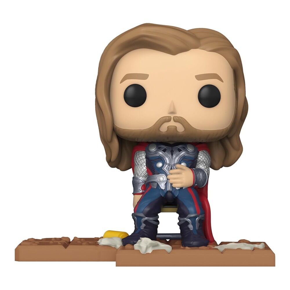 Funko pop! deluxe marvel: los vengadores - thor comiendo shawarma exclusivo