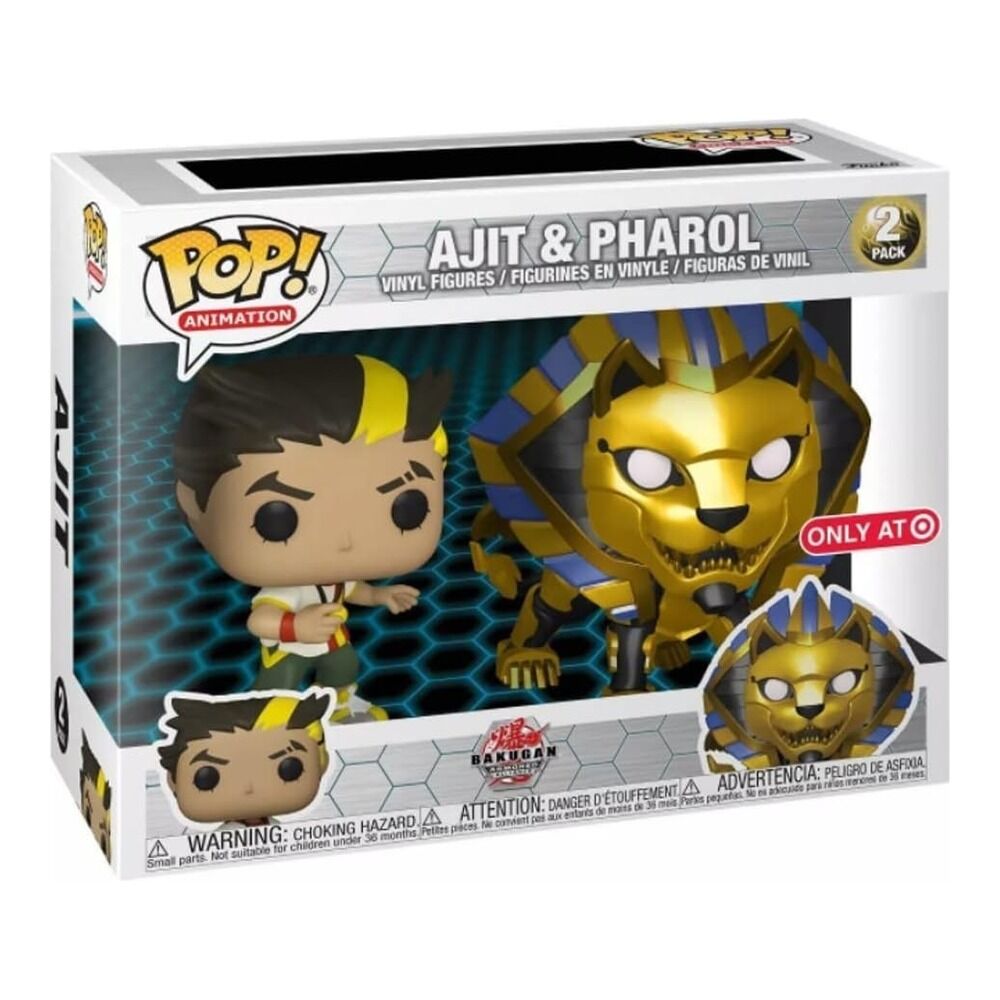 Funko pop! bakugan - 2-pack ajit y pharol exclusivo