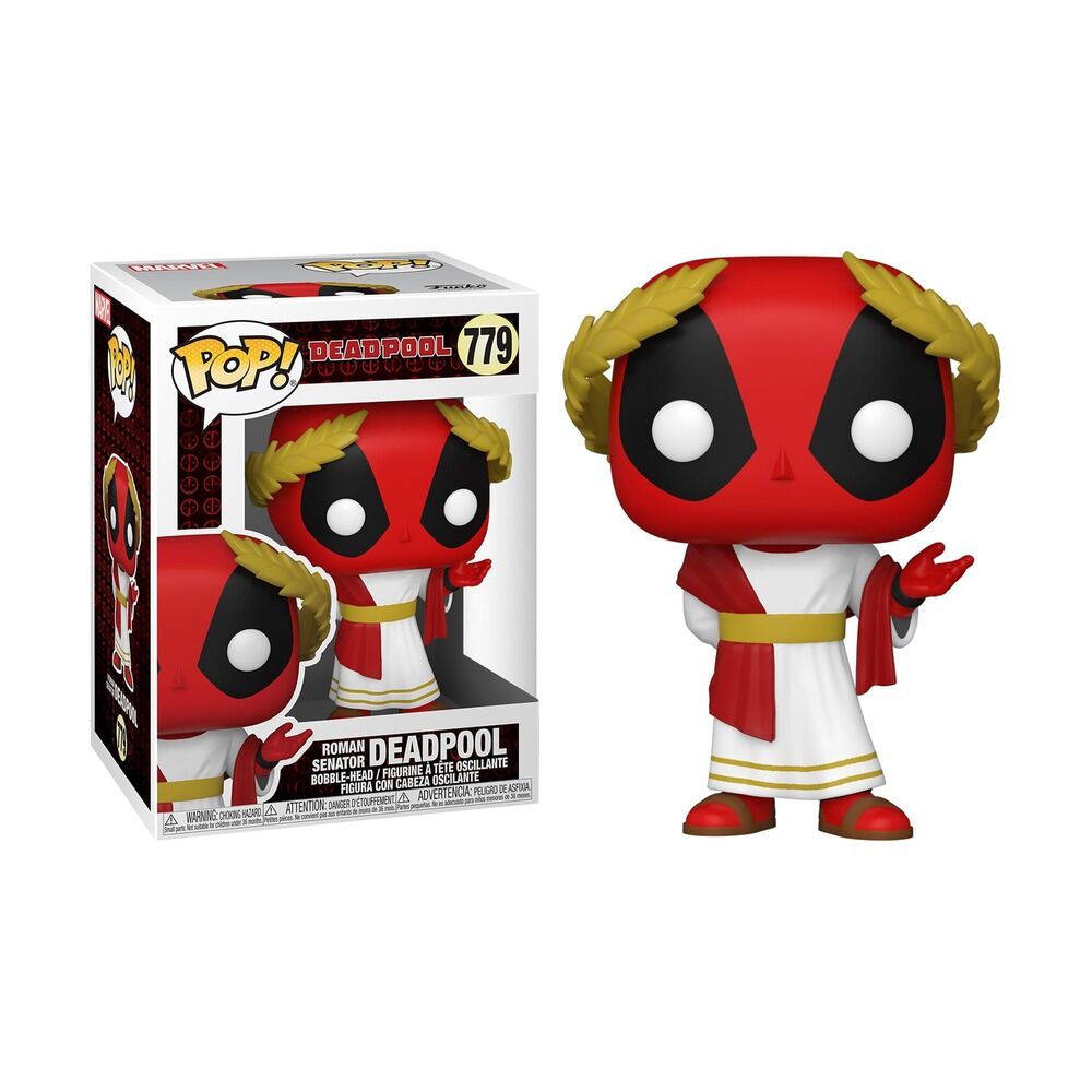 Funko pop! marvel deadpool - senador romano