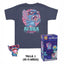 Funko pocket pop! stitch exclusivo + camiseta infantil talla l stitch (10-11 aos)