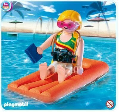 Playmobil 4681 turista con colchoneta