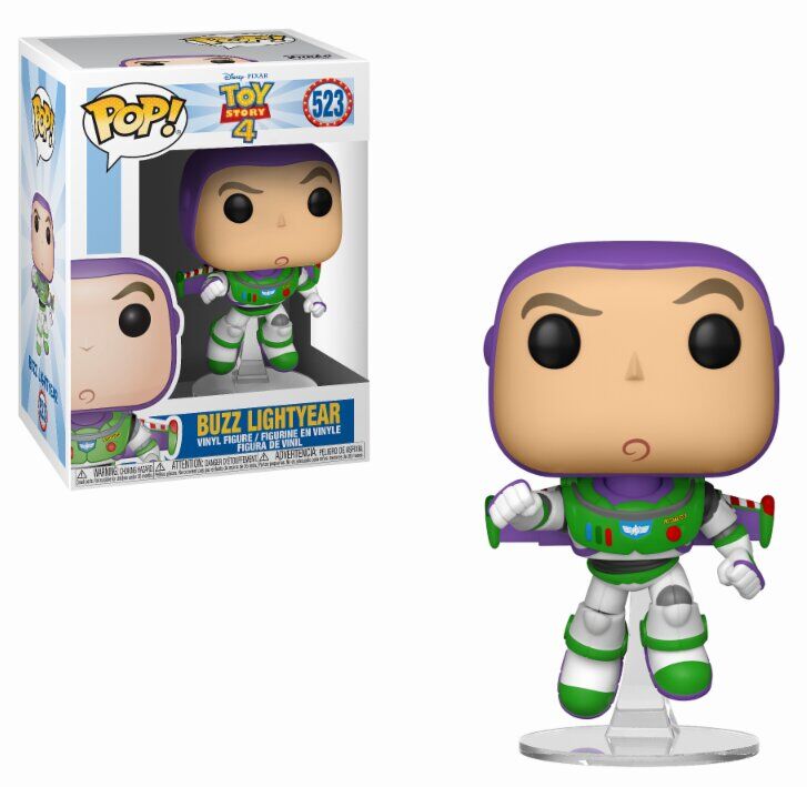 37390 funko pop! toy story 4 - figura buzz lightyear