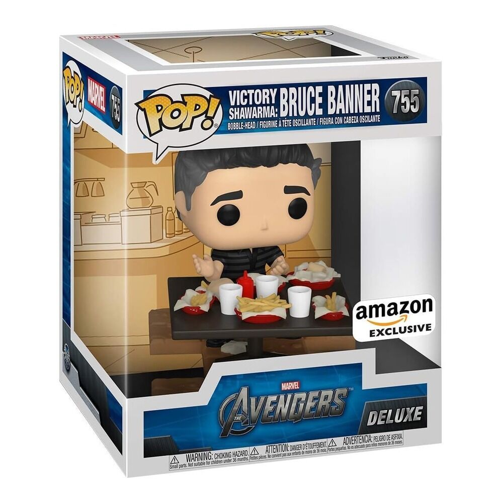 Funko pop! marvel los vengadores deluxe - bruce banner exclusivo 15 cm