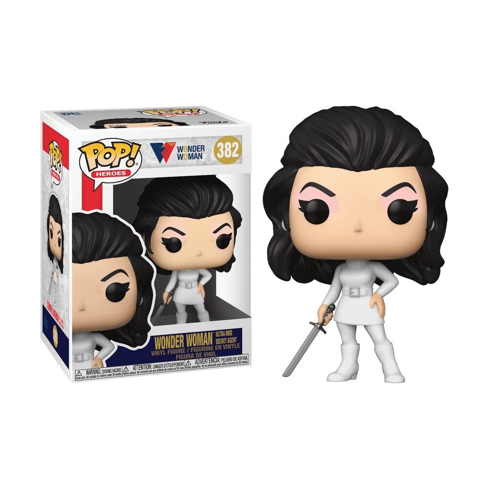 Funko pop! dc wonder woman 80th - wonder woman (agente secreto ultra mod)