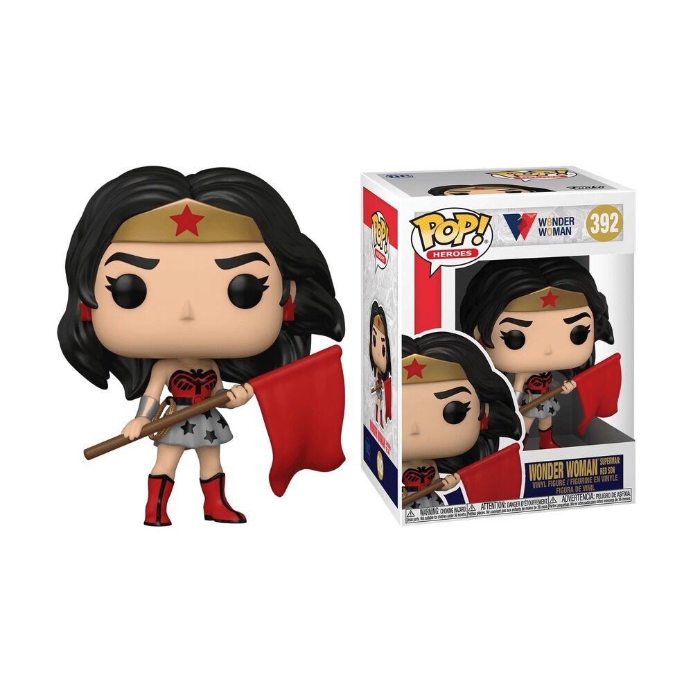 Funko pop! wonder woman 80th - wonder woman (superman: hijo rojo)