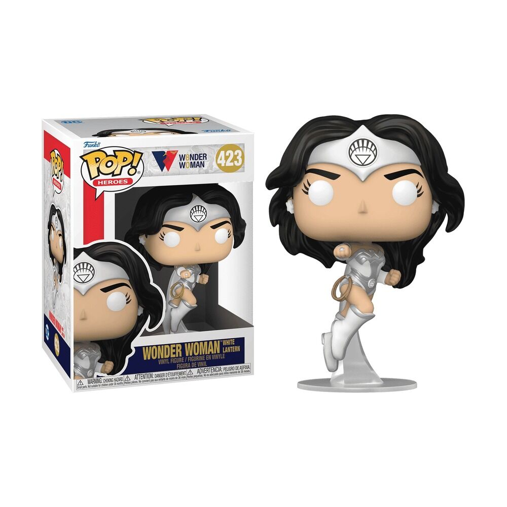 Funko pop! dc wonder woman 80th - wonder woman (white lantern)