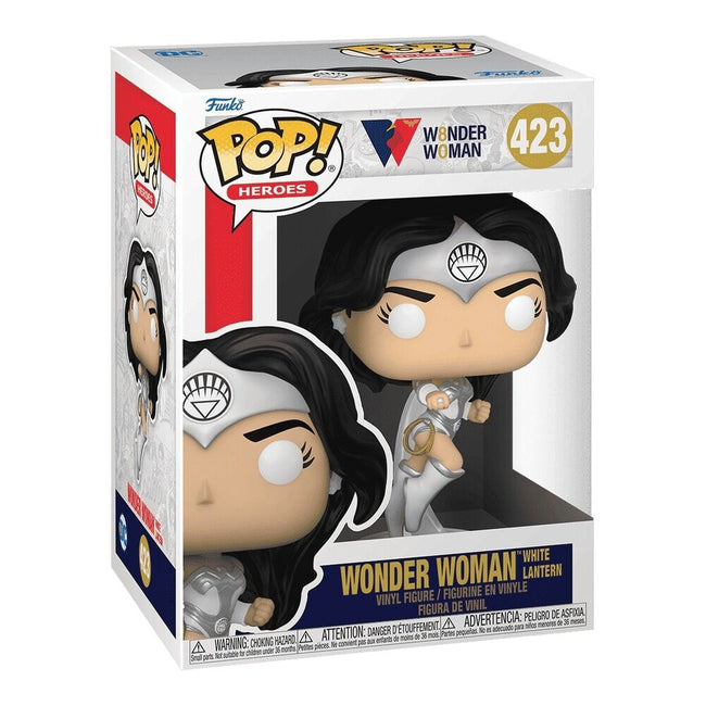 Funko pop! dc wonder woman 80th - wonder woman (white lantern) Main Image