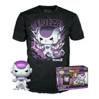 Funko pop! tees & vinyl dragon ball z - frieza 4th form (special edition) + camiseta talla l