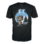 Funko pop! tees & vinyl e.t. - e.t. con reeses (special edition) + camiseta talla l