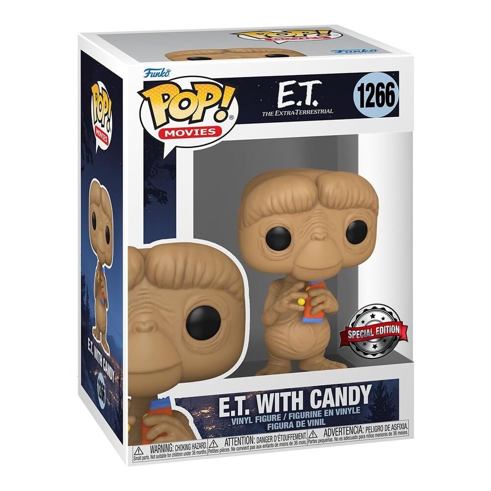 Funko pop! tees & vinyl e.t. - e.t. con reeses (special edition) + camiseta talla m