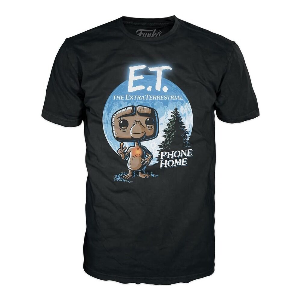 Funko pop! tees & vinyl e.t. - e.t. con reeses (special edition) + camiseta talla m