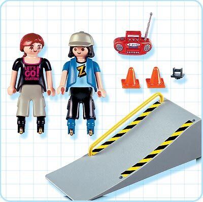 Playmobil skaters con rampa Main Image