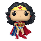 Funko pop! dc wonder woman 80th - wonder woman (clásica con capa)