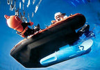 Playmobil 4428 helicóptero y lancha de salvamento marítimo