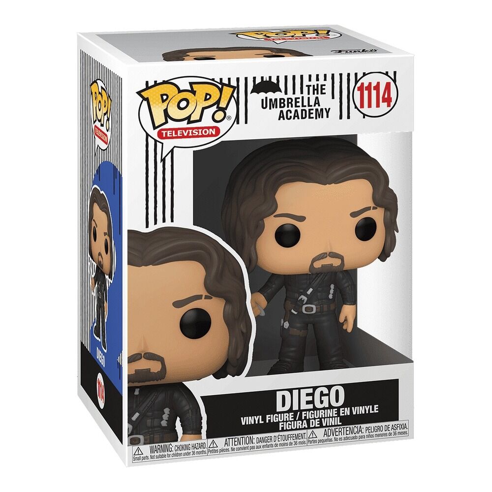 Funko pop! umbrella academy - diego (cuchillo)