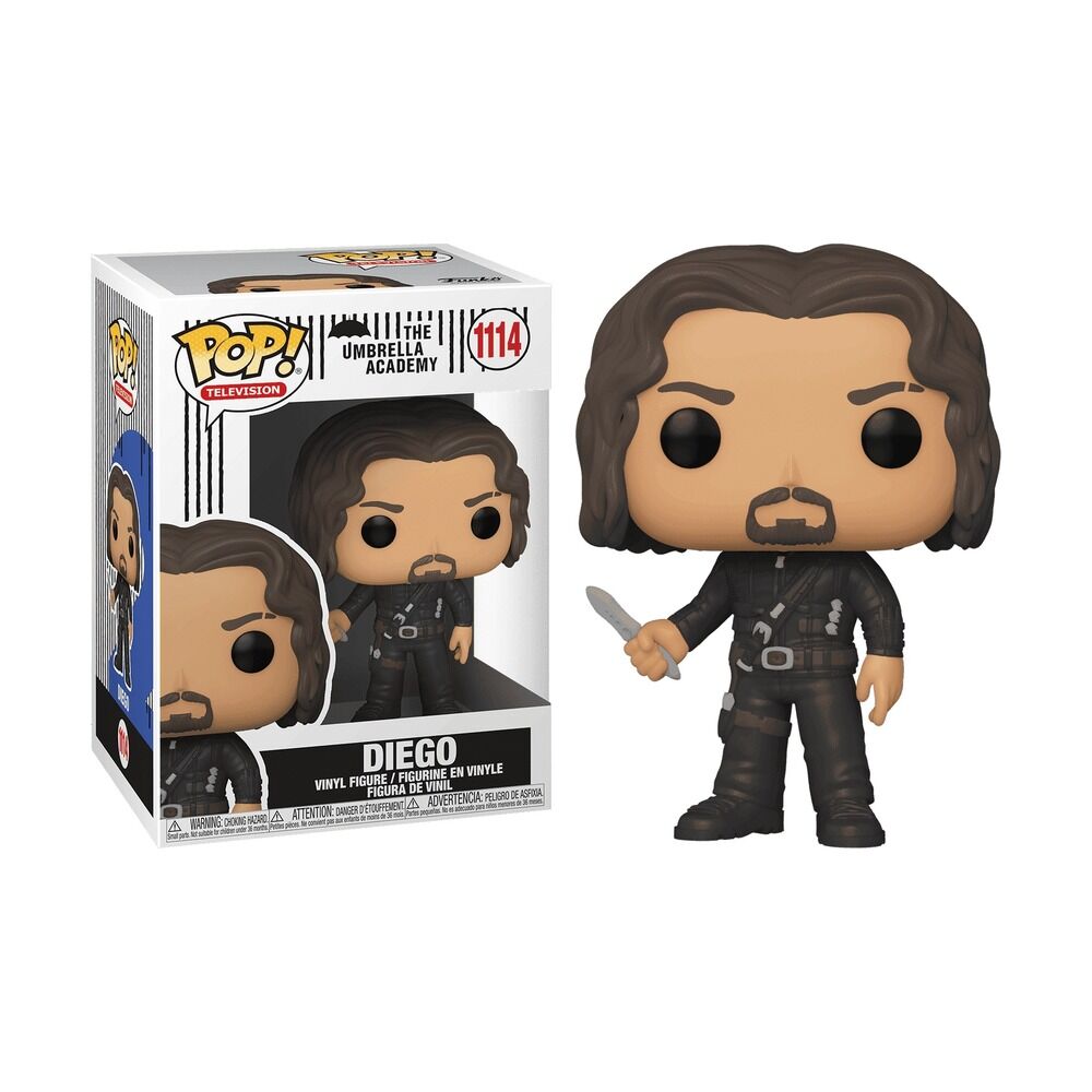 Funko pop! umbrella academy - diego (cuchillo)