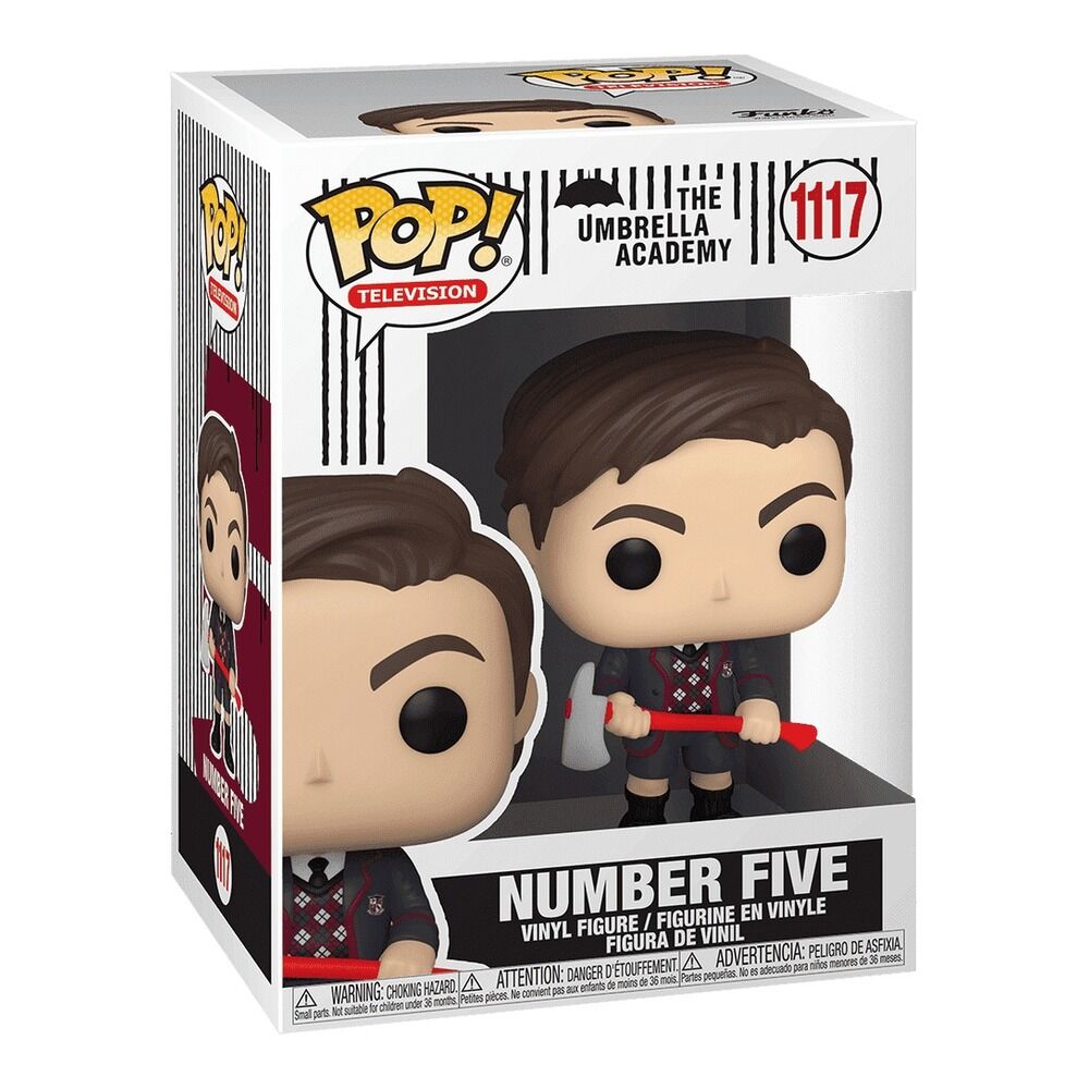 Funko pop! the umbrella academy  número cinco