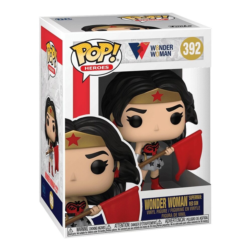 Funko pop! dc wonder woman 80th - wonder woman (superman: hijo rojo)