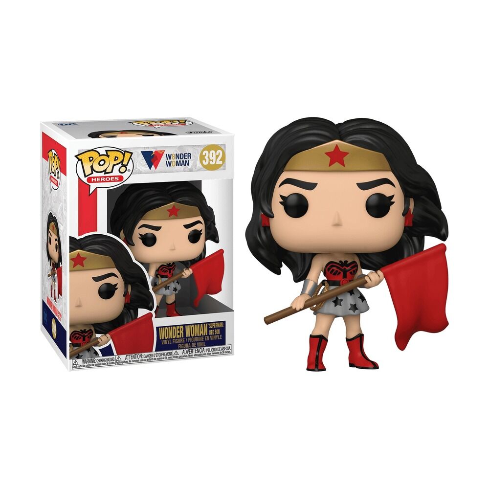 Funko pop! dc wonder woman 80th - wonder woman (superman: hijo rojo)