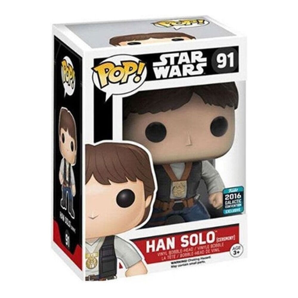 Funko pop! star wars - han solo ceremonia