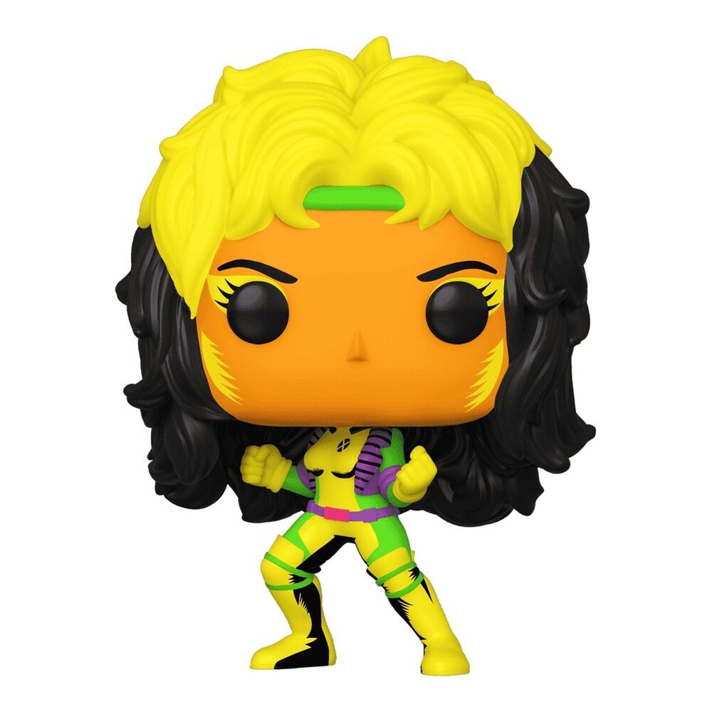 Funko pop! marvel: black light - pícara exclusivo