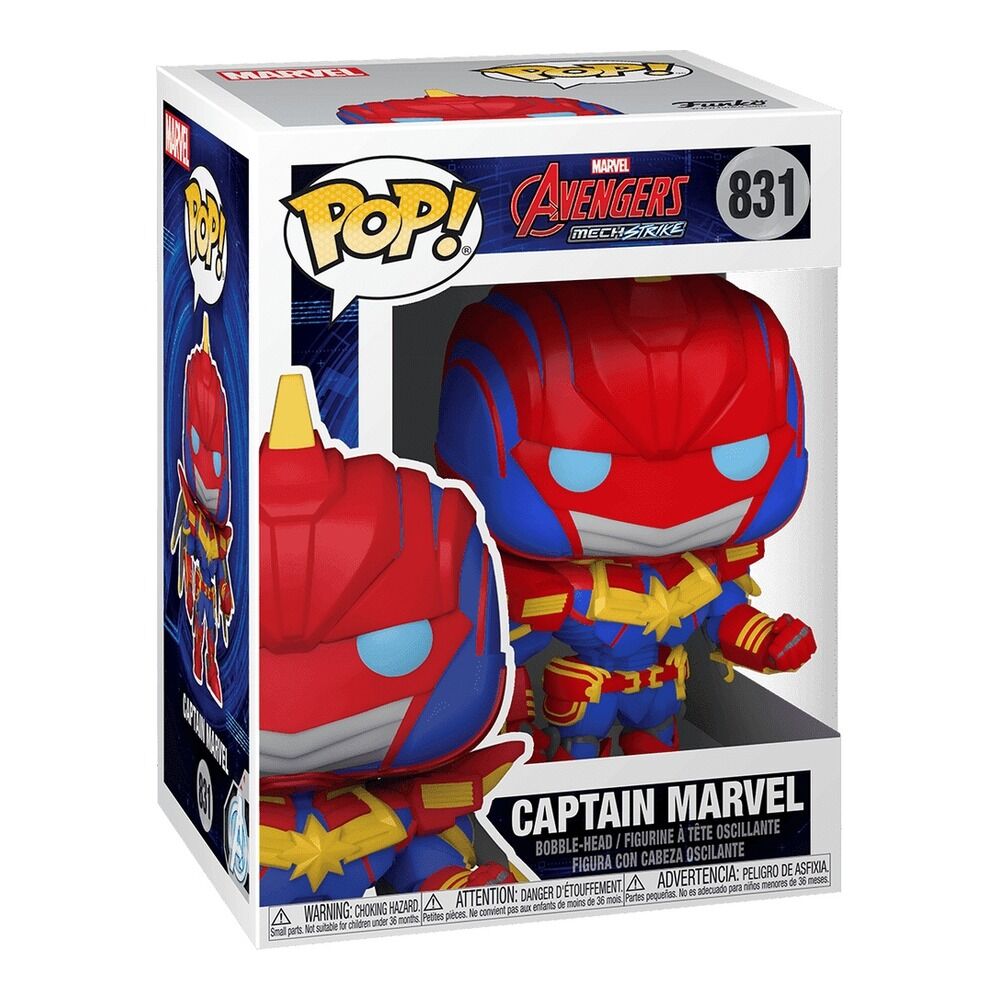 Funko pop! marvel mech strike - capitana marvel