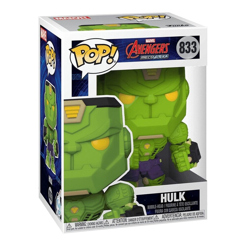 Funko pop! marvel mech strike - hulk