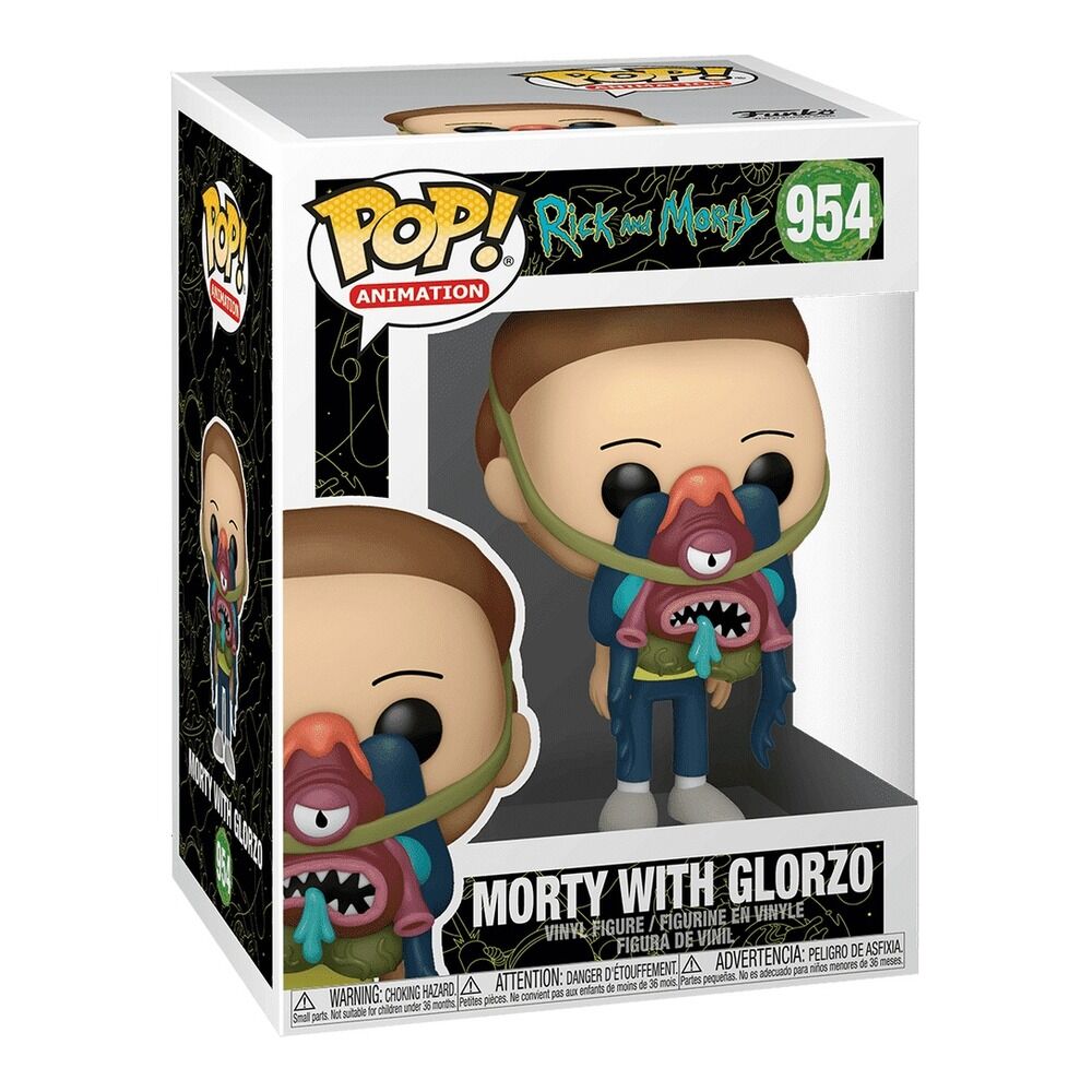Funko pop! rick & morty - morty con glorzo