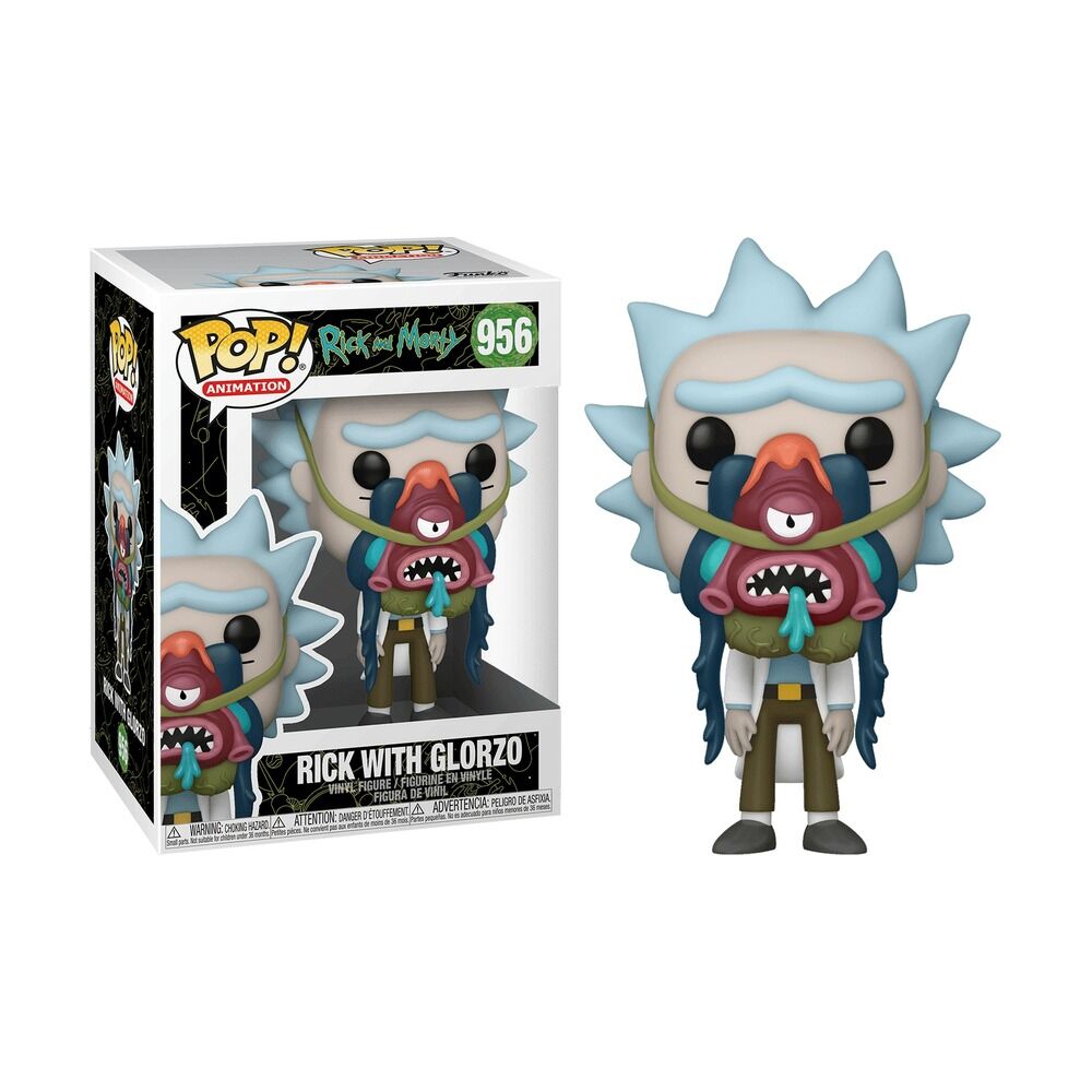 Funko pop! rick & morty - rick con glorzo