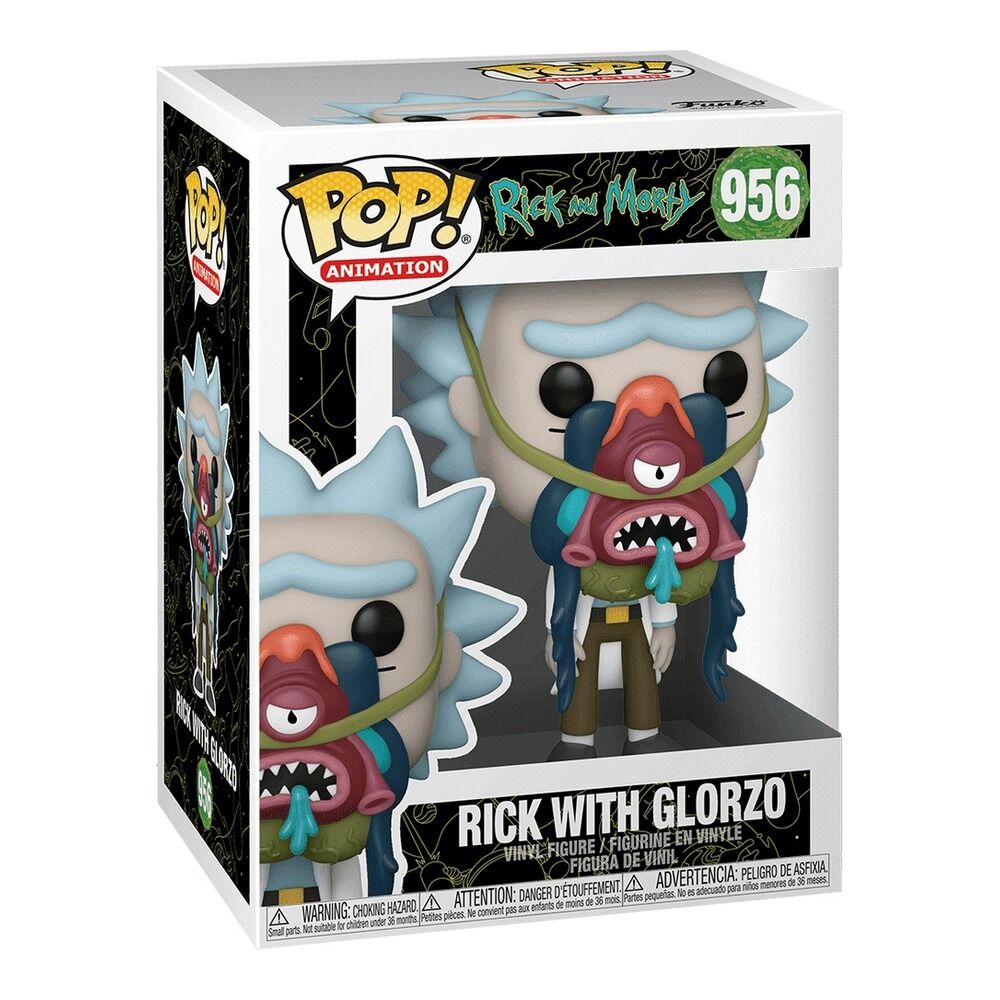 Funko pop! rick & morty - rick con glorzo
