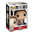 Funko pop! star wars - rey con sable láser