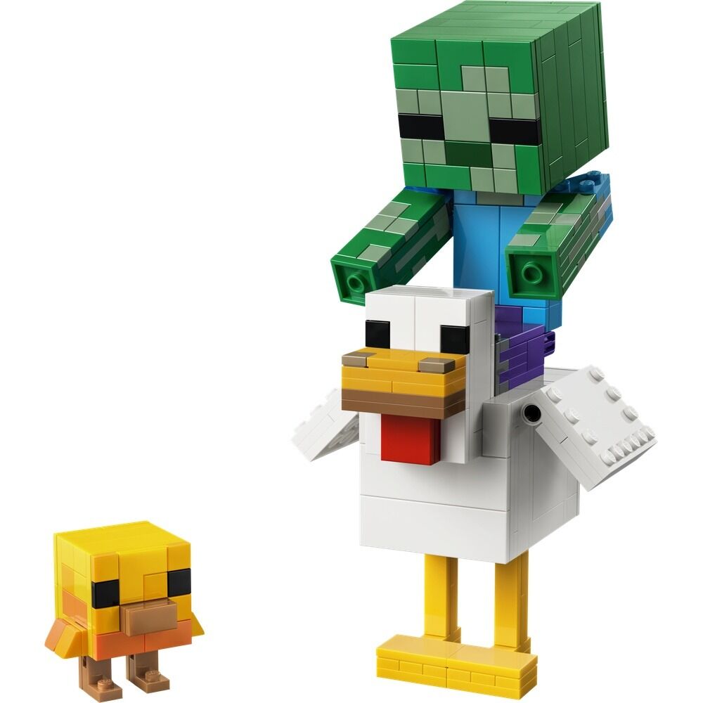 Lego minecraft - jinete de gallina