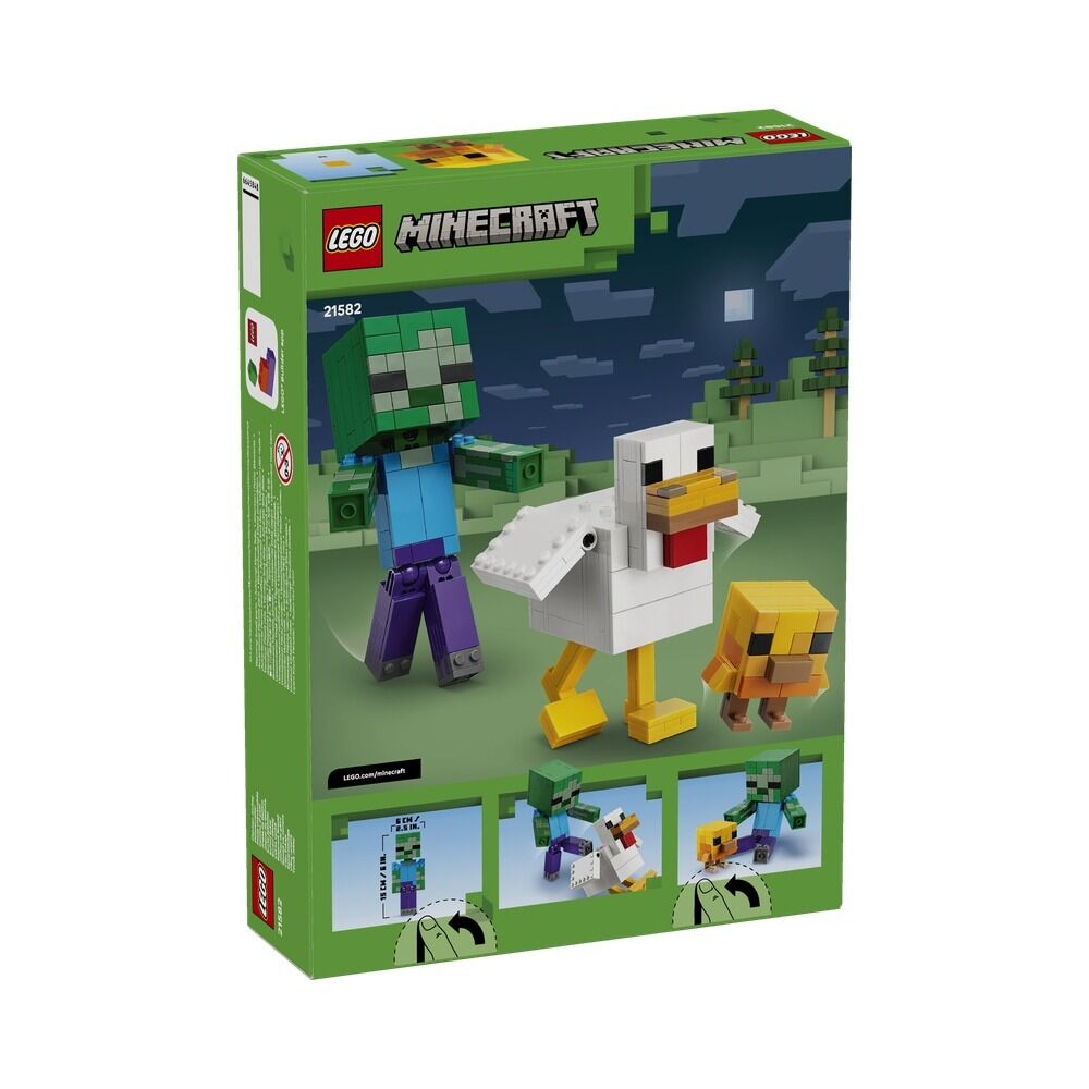 Lego minecraft - jinete de gallina