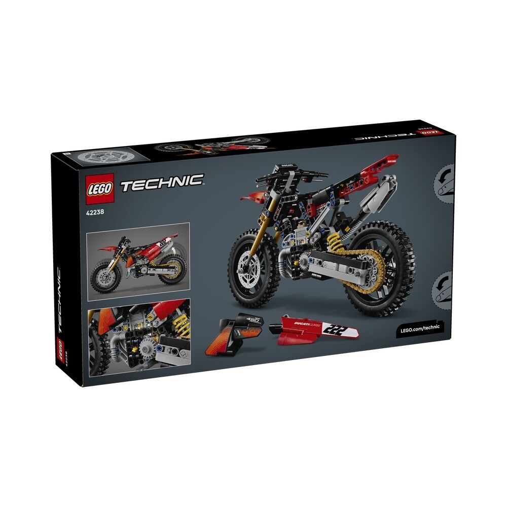 Lego technic - moto ducati desmo450 mx factory