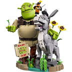 Lego shrek - shrek, asno y gato con botas