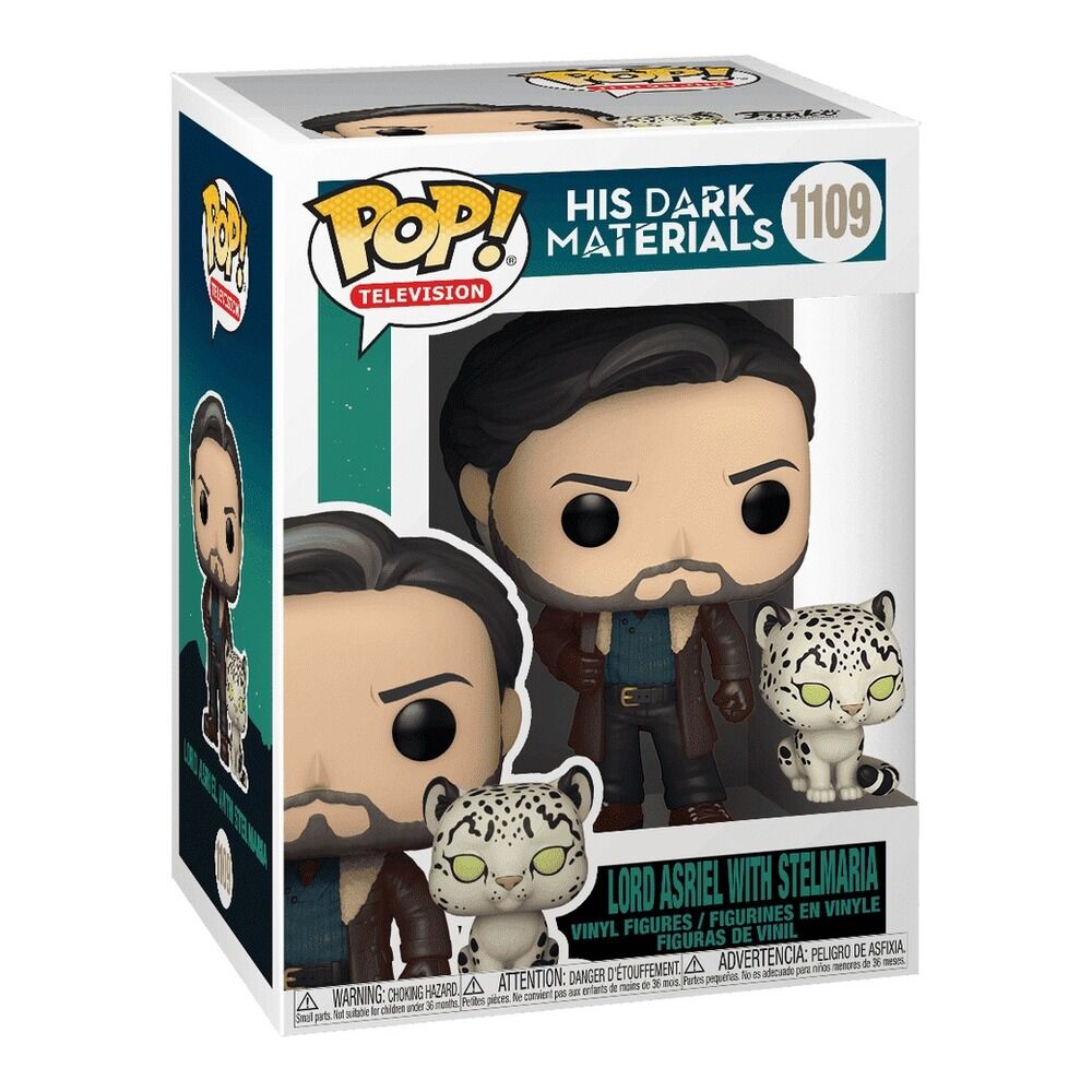 Funko pop! la materia oscura - lord asriel y stelmaria