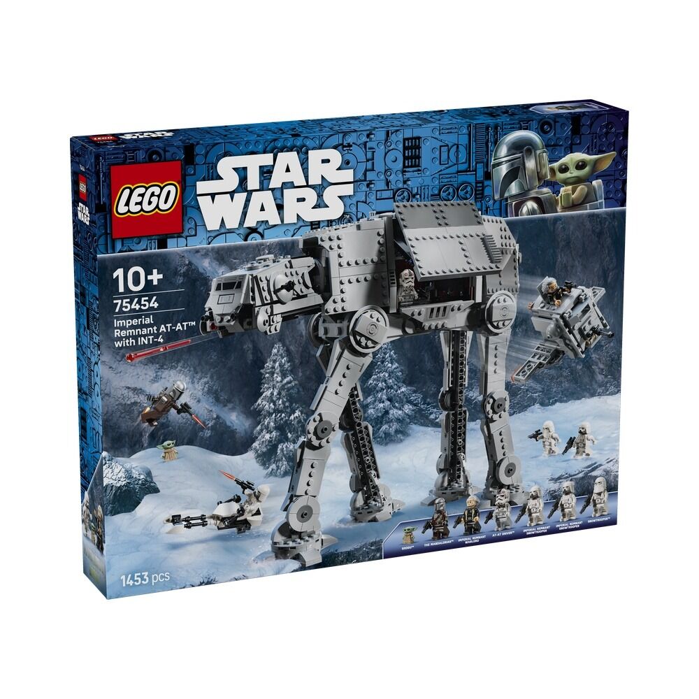 Lego star wars - at-at del remanente imperial con int-4