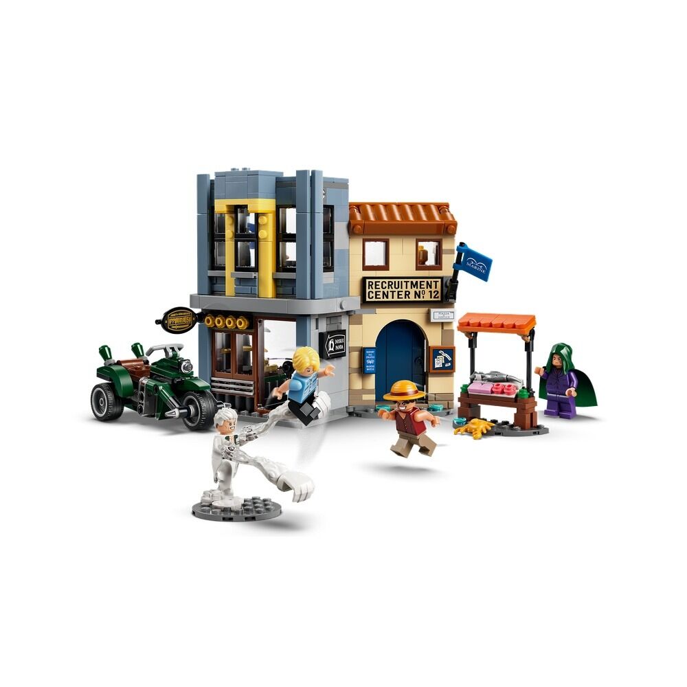 Lego one piece - duelo contra el capitán smoker
