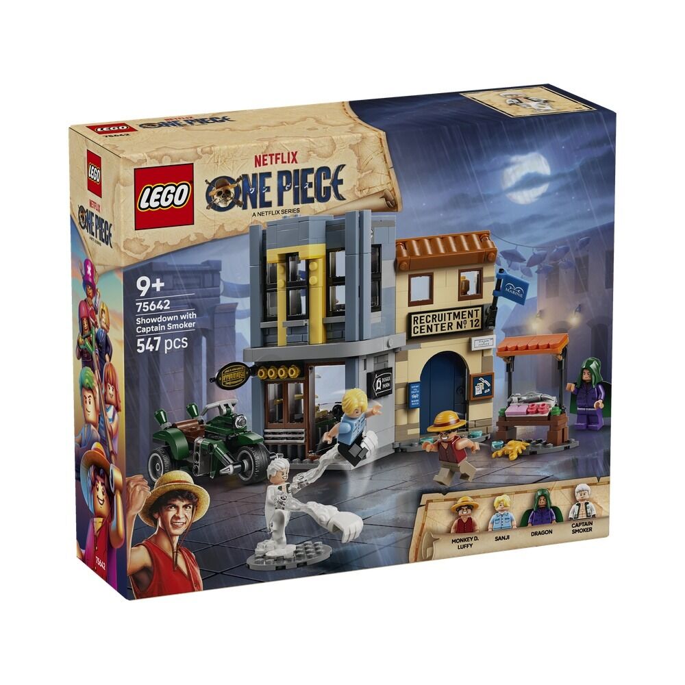 Lego one piece - duelo contra el capitán smoker