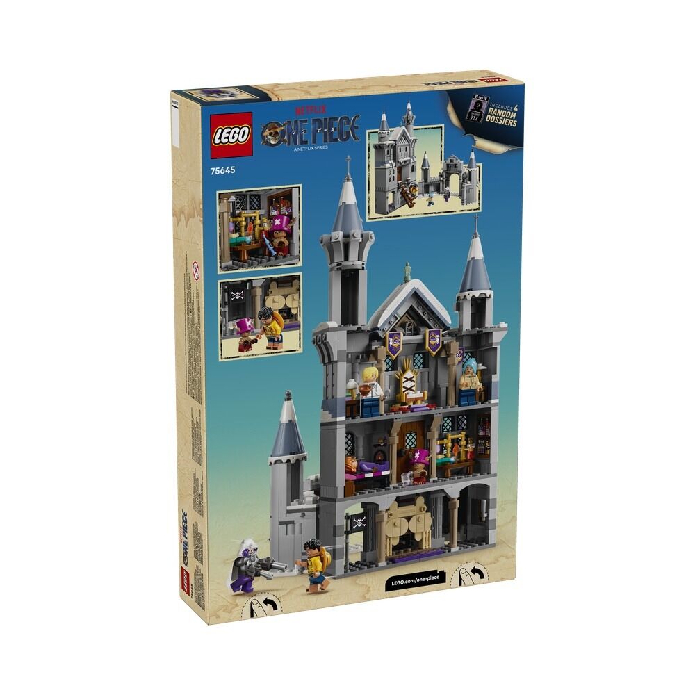 Lego one piece - batalla en el castillo de drum