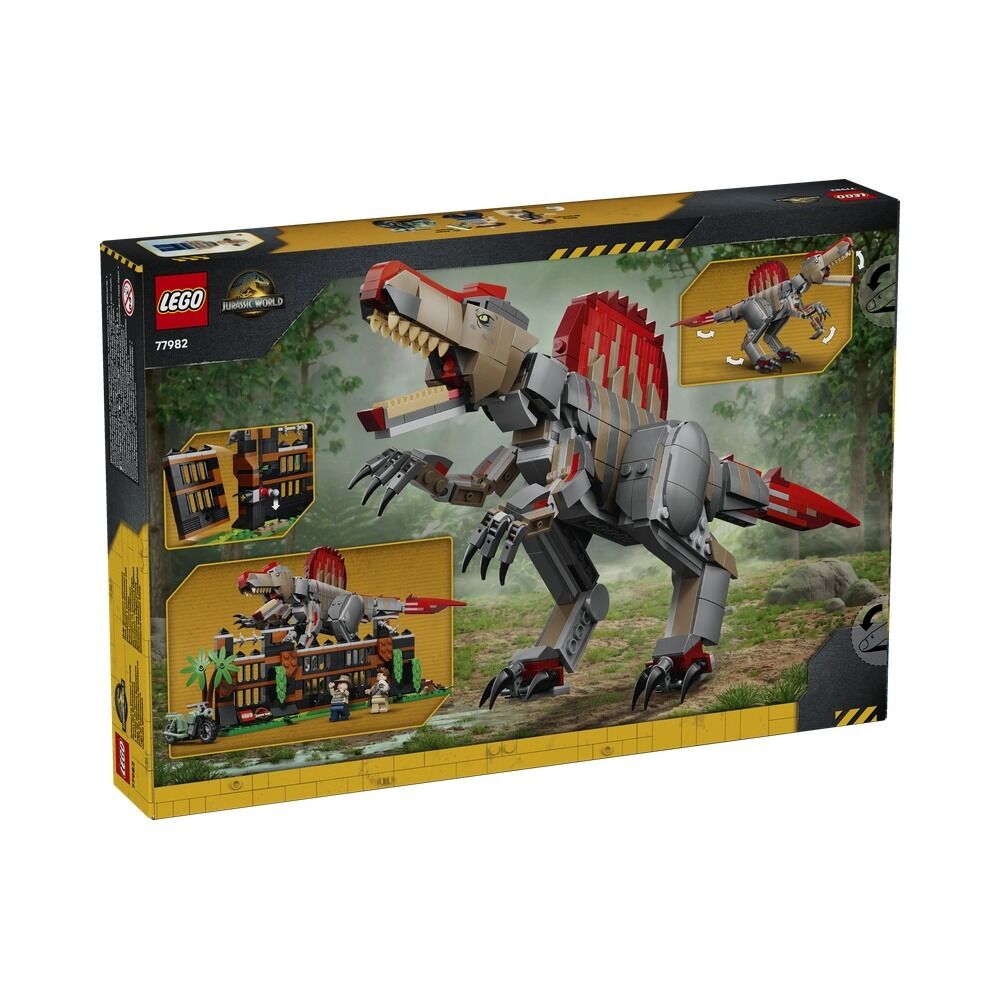 Lego jurassic world - huida del dinosaurio spinosaurus