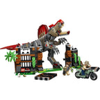Lego jurassic world - huida del dinosaurio spinosaurus