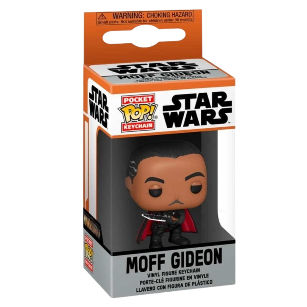 Funko pop! keychain star wars - the mandalorian - moff gideon