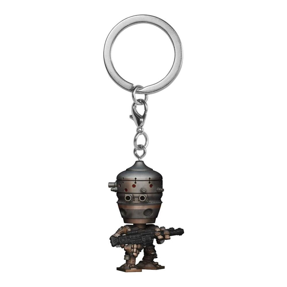 Funko pop! keychain star wars - the mandalorian - ig-11