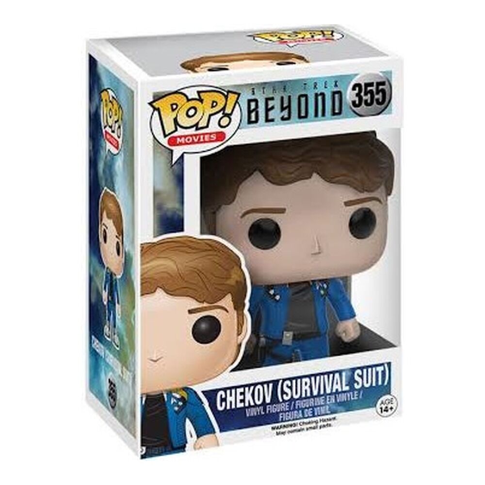 Funko pop! star trek: más allá - chekov (supervivencia)