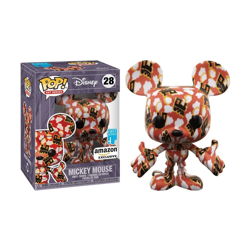 Funko pop! disney: art series - mickey mouse + caja protectora