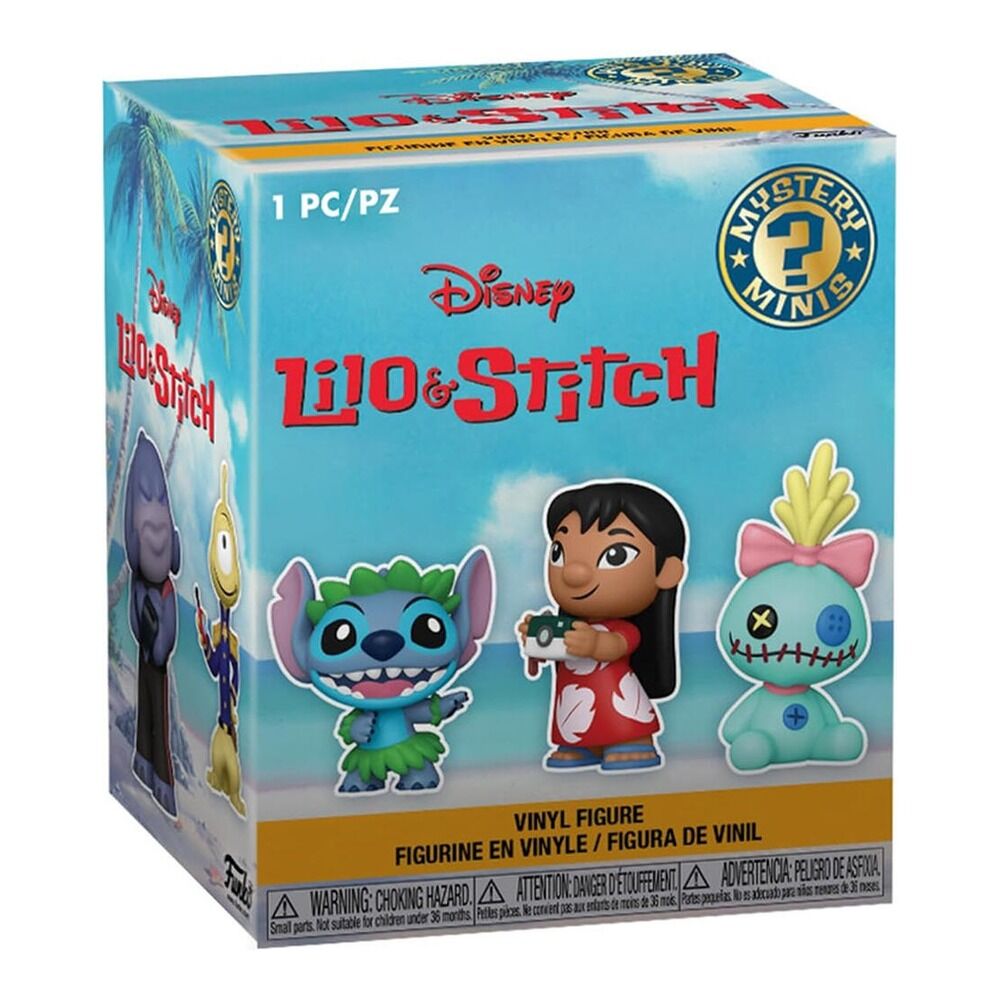 Funko mystery mini caja sorpresa disney - lilo y stitch