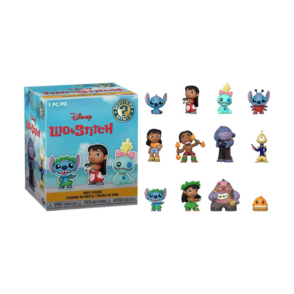 Funko mystery mini caja sorpresa disney - lilo y stitch
